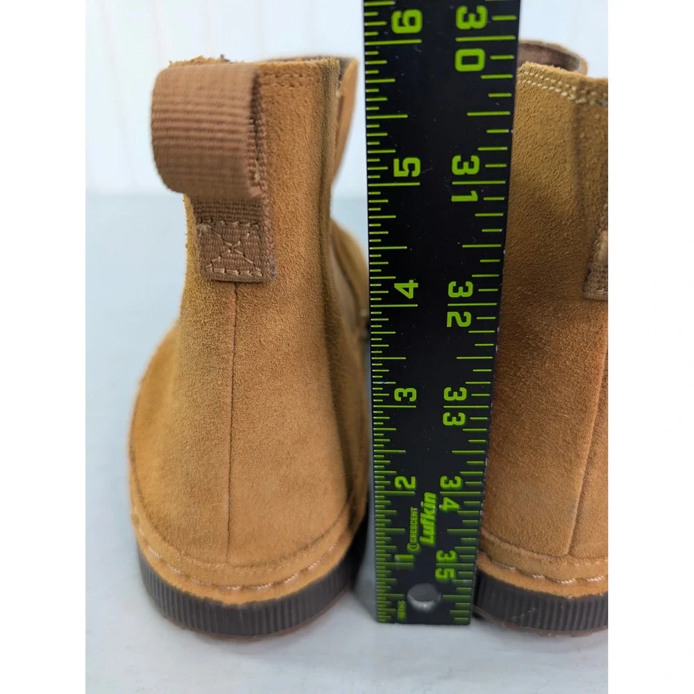 Chaco Caramel Brown Paonia Waterproof Chelsea Ankle Boots Size 9 JCH109188‎ NEW